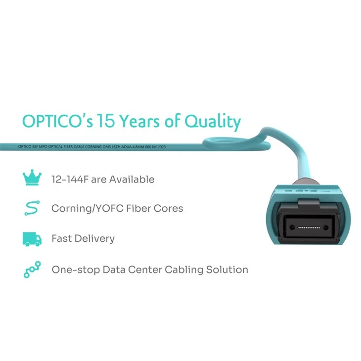 MPO MTP 48F Multimode Fanout Jumper Cable